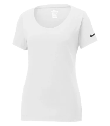 Nike Dri-fit Cotton/poly Scoop Neck Ladies' Tee
