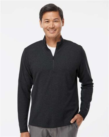 Adidas 3-Stripes Quarter-Zip Sweater