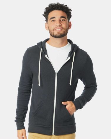 Alternative Rocky Eco-Fleece Full-Zip Hooded Sweatshirt