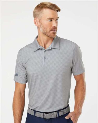 Adidas Diamond Dot Print Polo