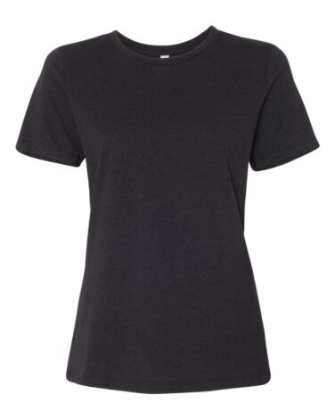 Bella + Canvas Women’s Relaxed Fit Heather CVC Tee