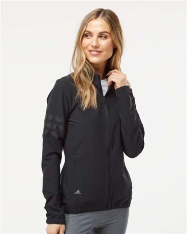 Adidas Women's 3-Stripes Full-Zip Jacket