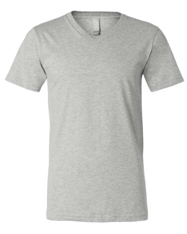 Bella + Canvas Heather CVC V-Neck Tee