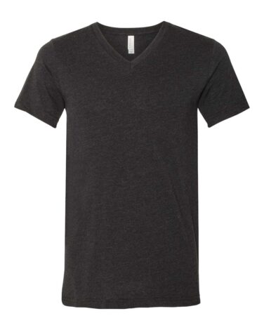 Bella + Canvas Heather CVC V-Neck Tee