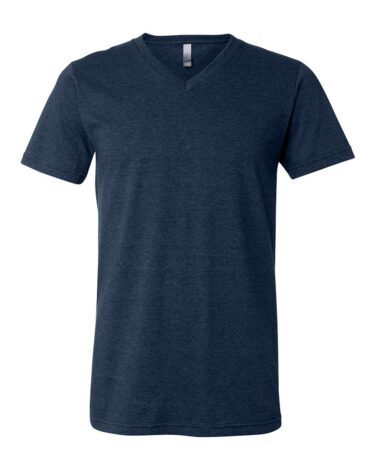 Bella + Canvas Heather CVC V-Neck Tee