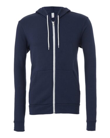 Bella + Canvas Sponge Fleece Full-Zip Hoodie