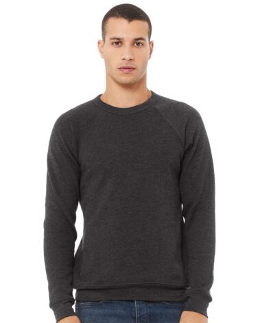 Bella + Canvas Sponge Fleece Raglan Crewneck Sweatshirt