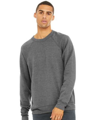 Bella + Canvas Sponge Fleece Raglan Crewneck Sweatshirt