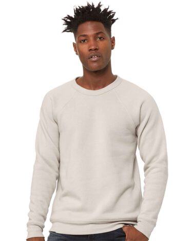 Bella + Canvas Sponge Fleece Raglan Crewneck Sweatshirt