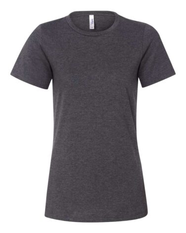 Bella + Canvas Women’s Relaxed Fit Heather CVC Tee