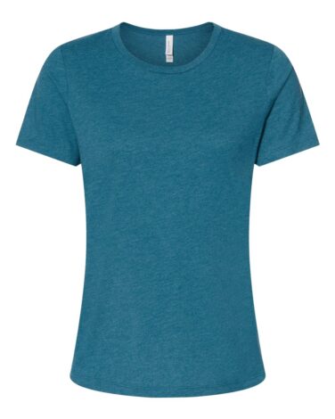 Bella + Canvas Women’s Relaxed Fit Heather CVC Tee