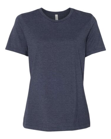 Bella + Canvas Women’s Relaxed Fit Heather CVC Tee