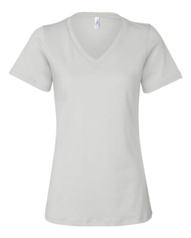 Bella + Canvas Women’s Relaxed Jersey V-Neck Tee