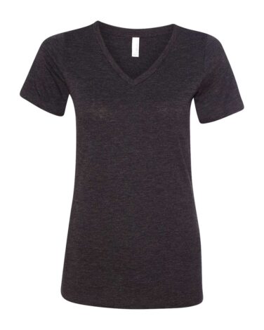 Bella + Canvas Women's Relaxed Triblend Short Sleeve V-Neck Tee