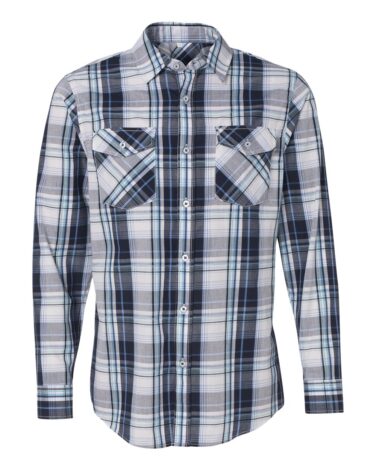 Burnside Long Sleeve Plaid Shirt