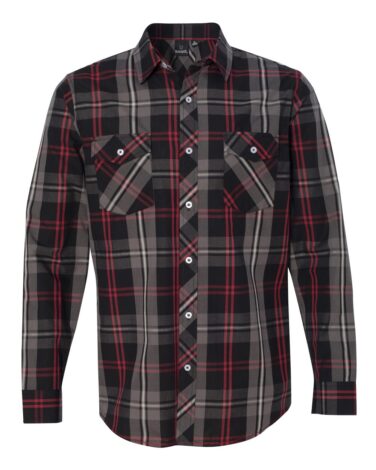 Burnside Long Sleeve Plaid Shirt