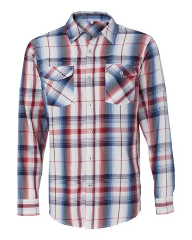 Burnside Long Sleeve Plaid Shirt