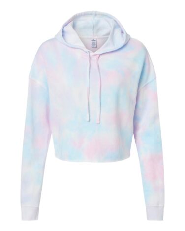 Independent Trading Co. Women’s Lightweight Crop Hooded Sweatshirt