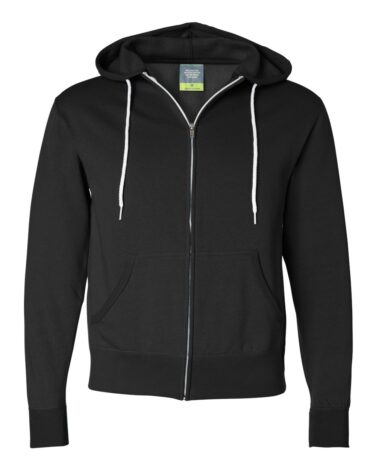 Independent Trading Co. Lightweight Full-Zip Hooded Sweatshirt