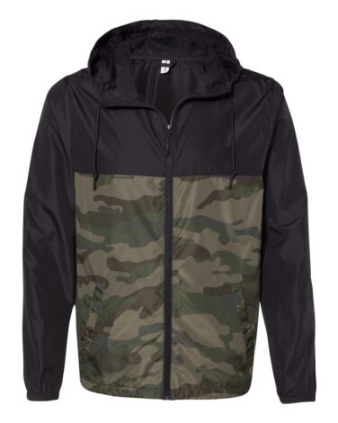Independent Trading Co. Lightweight Windbreaker Full-Zip Jacket