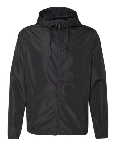 Independent Trading Co. Lightweight Windbreaker Full-Zip Jacket