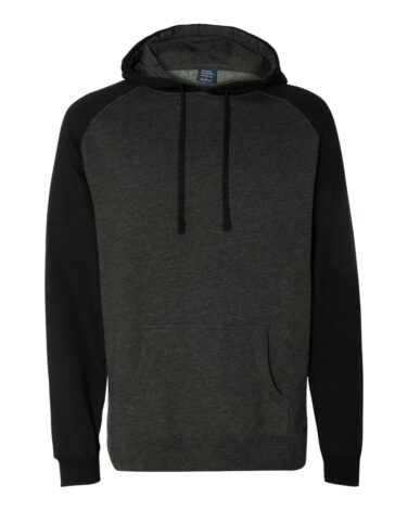 Independent Trading Co. Raglan Hooded Sweatshirt