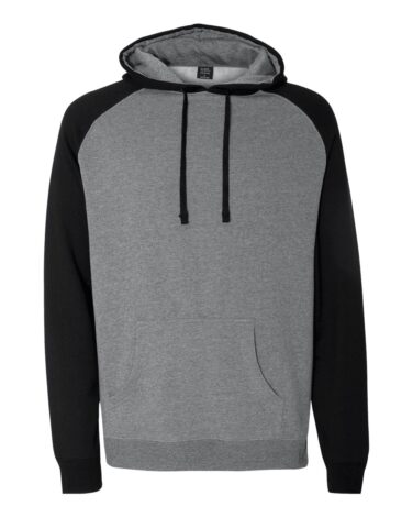 Independent Trading Co. Raglan Hooded Sweatshirt