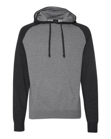 Independent Trading Co. Raglan Hooded Sweatshirt