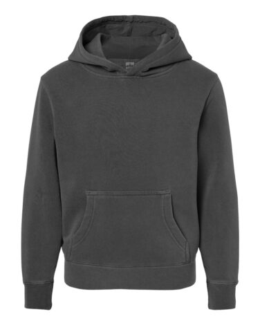Independent Trading Co. Youth Midweight Pigment-Dyed Hooded Sweatshirt