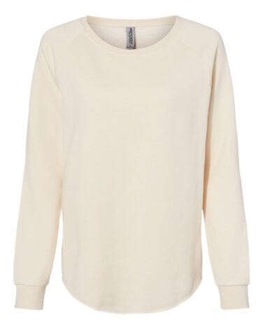 Independent Trading Co. Women's California Wave Wash Crewneck Sweatshirt