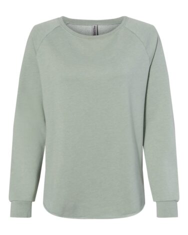 Independent Trading Co. Women's California Wave Wash Crewneck Sweatshirt
