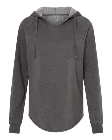 Independent Trading Co. Women’s Lightweight California Wave Wash Hooded Sweatshirt