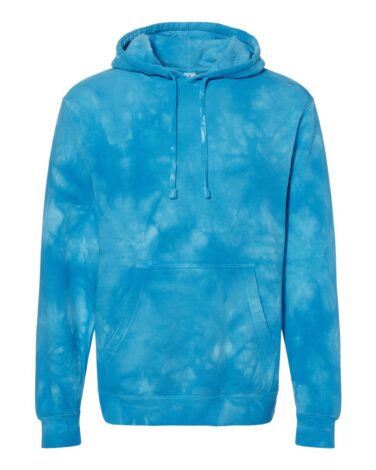 Independent Trading Co. Midweight Tie-Dyed Hooded Sweatshirt