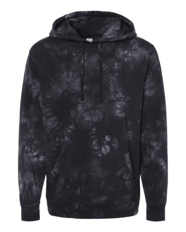 Independent Trading Co. Midweight Tie-Dyed Hooded Sweatshirt