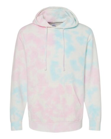 Independent Trading Co. Midweight Tie-Dyed Hooded Sweatshirt