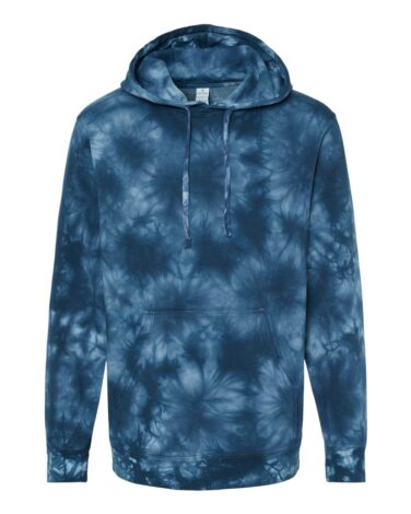 Independent Trading Co. Midweight Tie-Dyed Hooded Sweatshirt