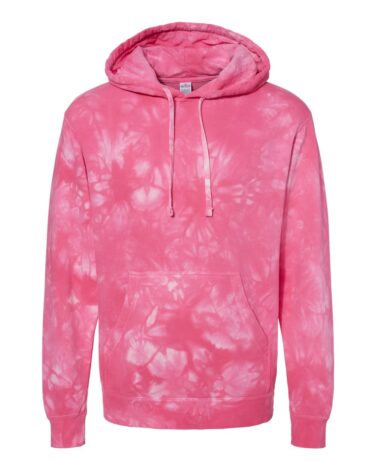 Independent Trading Co. Midweight Tie-Dyed Hooded Sweatshirt