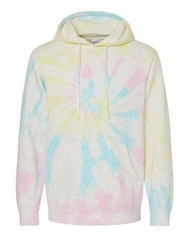 Independent Trading Co. Midweight Tie-Dyed Hooded Sweatshirt