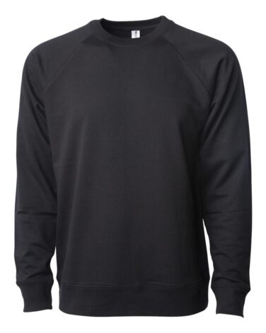 Independent Trading Co. Icon Lightweight Loopback Terry Crewneck Sweatshirt