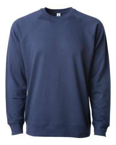 Independent Trading Co. Icon Lightweight Loopback Terry Crewneck Sweatshirt
