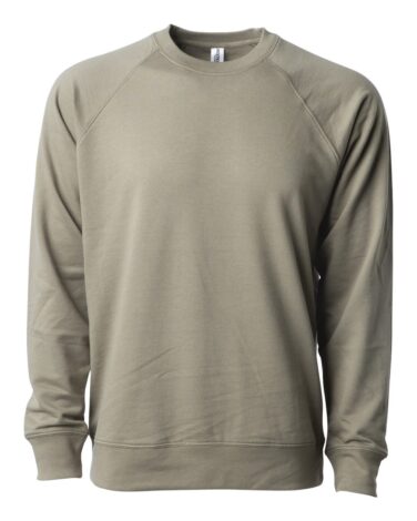 Independent Trading Co. Icon Lightweight Loopback Terry Crewneck Sweatshirt