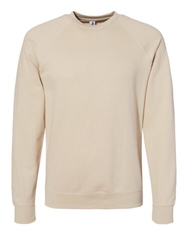 Independent Trading Co. Icon Lightweight Loopback Terry Crewneck Sweatshirt