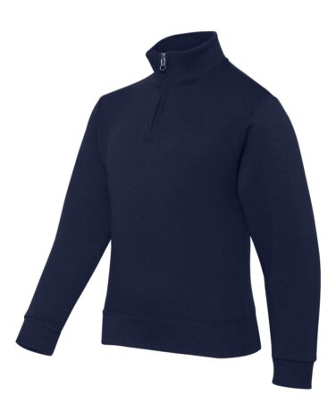 JERZEES Nublend® Youth Quarter-Zip Cadet Collar Sweatshirt