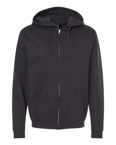 M&O Unisex Zipper Fleece Hoodie