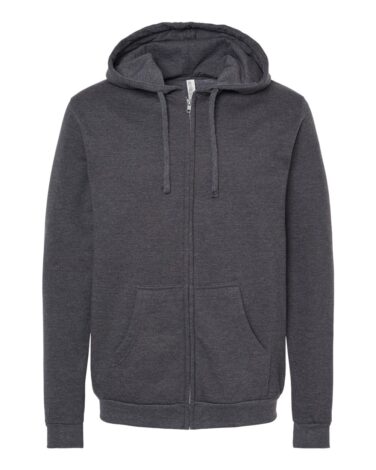 M&O Unisex Zipper Fleece Hoodie