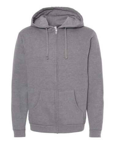 M&O Unisex Zipper Fleece Hoodie