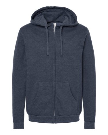 M&O Unisex Zipper Fleece Hoodie