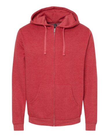 M&O Unisex Zipper Fleece Hoodie