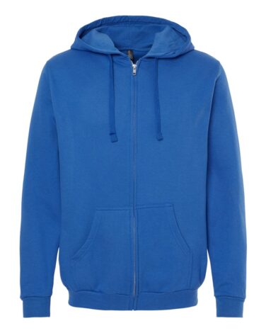 M&O Unisex Zipper Fleece Hoodie