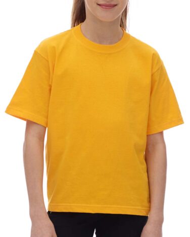 M&O Youth Gold Soft Touch T-Shirt